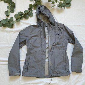 North Face Grey Rain Jacket